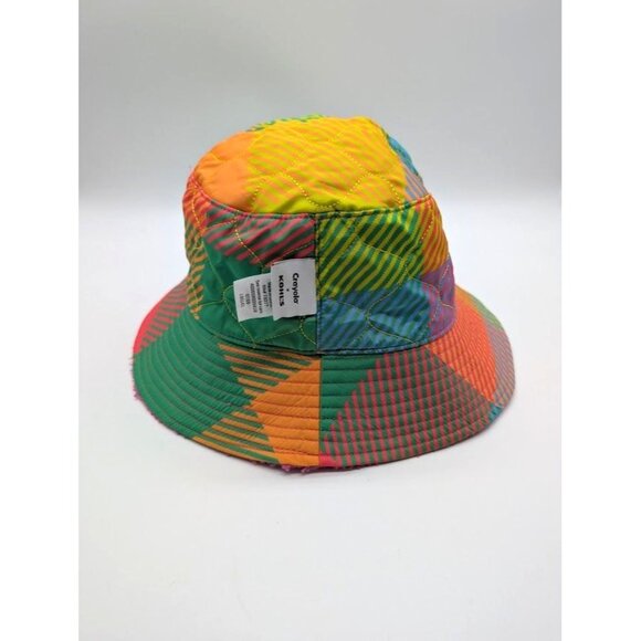 Crayola x Kohl's Bucket Hat One Size Sherpa Indie Y2K‎ Retro 90s Streetwear NEW - Picture 6 of 8